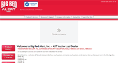 Desktop Screenshot of bigredalert.com